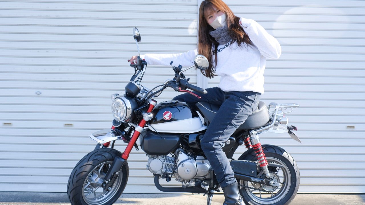 【セカンドバイク】大型オーナーがモンキー125を選んだ5つの理由｜メリット・実用性を女性ライダーが本音レビュー のアイキャッチ画像