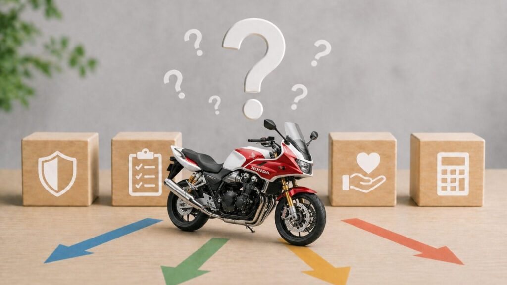 バイク保険はどこが安い？20代・40代別に4社比較【2026年最新】 のアイキャッチ画像